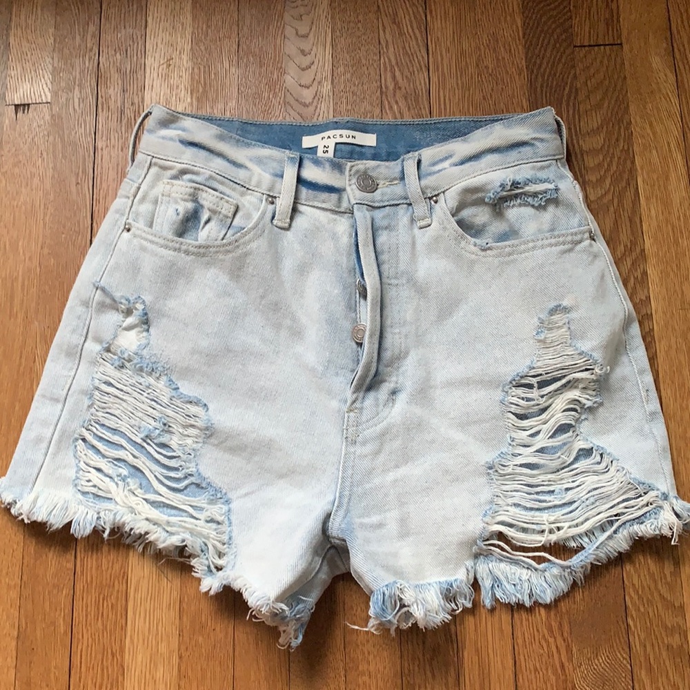 ultra high rise vintage shorts